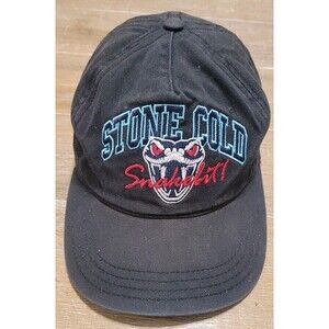 Vintage 1998 Stone Cold Steve Austin Hat 3:16 SNAKEBIT Snapback Wrestling Cap